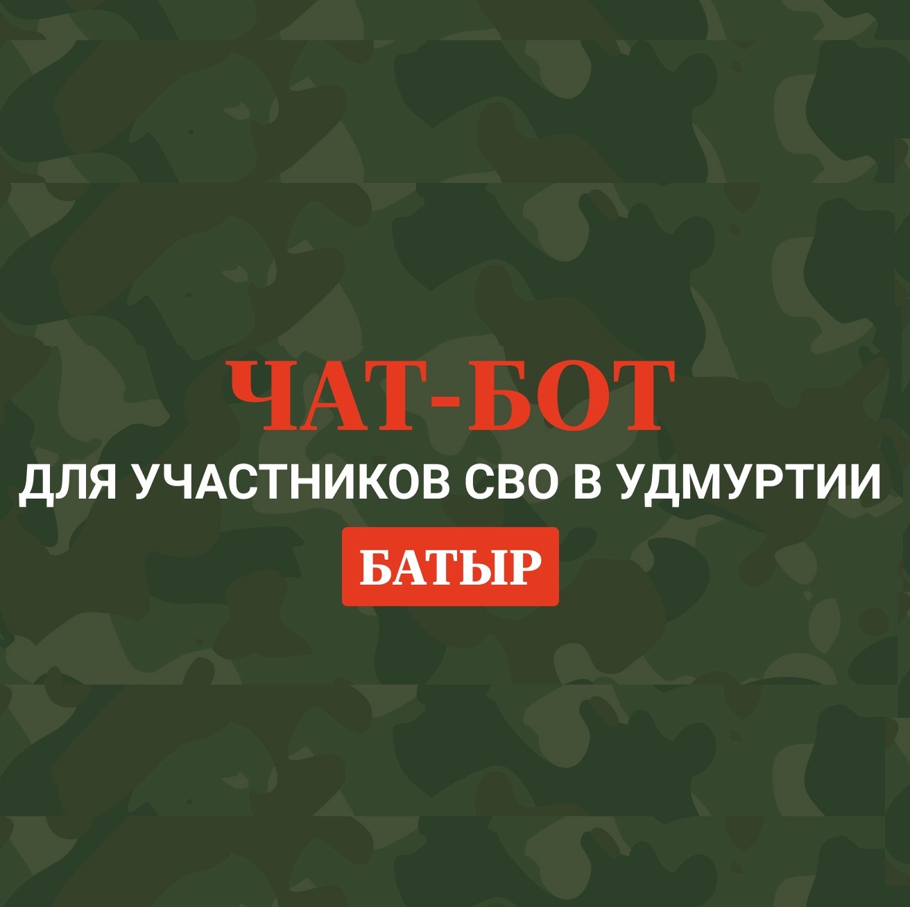 Чат-бот «Батыр» для участников СВО