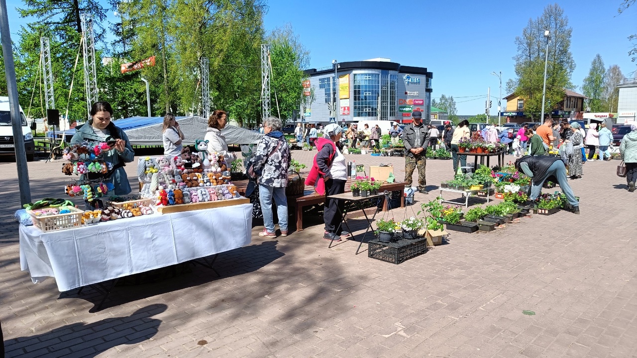 А вы были на выставке сельскохозяйственной продукции.